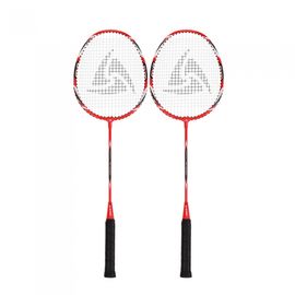 Star Sports Badminton Racket Free Tour X55 DR-AS55X Lightweight Aluminum Head 2-Player Set with T-Joint Stability and Full Cover Bag