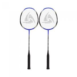Star Sports Badminton Racket Free Tour X77 DR-AS77X Aluminum Head Lightweight 2-Player Set with Full Cover Bag