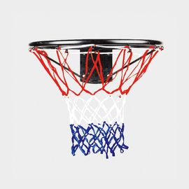 Star Sports Basketball Goal Net BN302 C-Type 3-Color Tricolor Heavy Duty Polyester Replacement Net 460mm 1-Set of 2