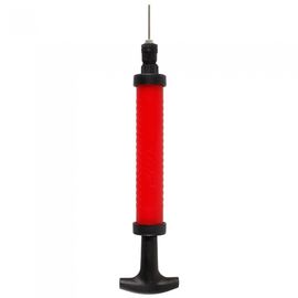 Star Sports 6-inch Double Action Hand Pump XA1082 Portable Air Inflator with Built-in Flexible Extension Hose for Sports Balls