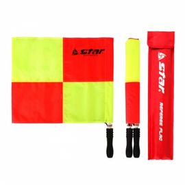 Star Sports Multi-Purpose Linesman Flags SA240 High-Visibility 4-Panel Stitched Design with Non-Slip Foam Grip and Carry Case for Soccer Volleyball Jokgu