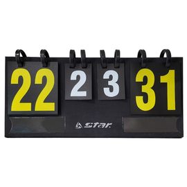 Star Sports Multi-Purpose Scoreboard Large XH509L High Visibility Portable Score Keeper for Badminton Table Tennis and Soccer