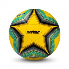 Star Sports The Polaris Professional Soccer Ball Size 5 FIFA & KFA Official Certified Thermal Bonded Hybrid Match Ball for All Grounds