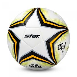 Star Sports The Dash Soccer Ball No. 5 SB5115 Dual High Elastic Foam Soft Touch All-Weather Professional Training Football