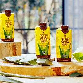 FOREVER Aloe Vera Gel (330ml x 12 Packs) - Preservative-Free Daily Care
