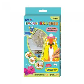 AMOS Glass Deco 369 Sun Deco Puppy Making Kit DIY Stained Glass Mobile Art Set Made in Korea