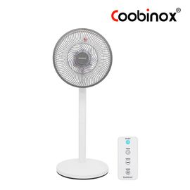 Coobinox® 12-Inch Digital Stand Air Circulator (CX-224RC) - 7-Blade Turbo Airflow with Remote Control & 7-Hour Timer