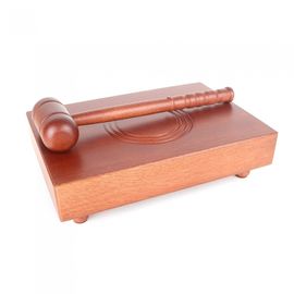 Six Brothers Premium Extra Large Gavel Set HJNB120 Bubinga Boa-bing Wood Handcrafted in Korea with Luxury Box