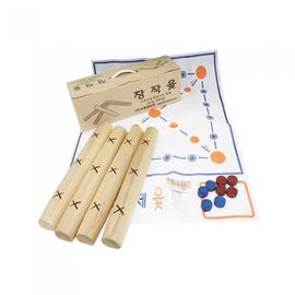 Six Brothers Authentic Jangjak Yut Nori Set HJWO104 Acacia Wood Traditional Firewood Style Made in Korea