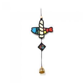 Minhwa Shop DIY Clay Korean Traditional Guardian Dried Pollack Doorbell S250084B Lucky Charm Craft Kit