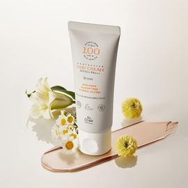 Dr.Orga 100 Sunscreen SPF50+ PA+++ Non-Nano Mineral Sunscreen for Sensitive Skin and Whole Family 50ml _ Made in Korea