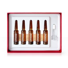 LUTHIONE Vitamin-8 White Toning Ampoule 5-Piece Set with Glutathione and PDRN for Brightening and Pore Care _ Made in Korea