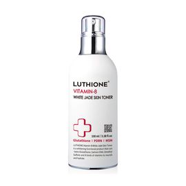 LUTHIONE Vitamin-8 White Skin Toner 100ml with Glutathione PDRN and CICA for Brightening and Barrier Repair _ Made in Korea