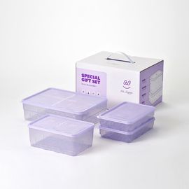Thk_Soyoon Special Pack L 4-Piece Set Premium Flexible Freezer Storage Containers with Jumbo Capacity for K-Kitchen Organization _ Made in Korea