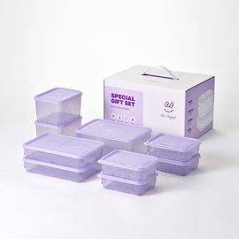 Thk_Soyoon Special Pack L 9-Piece Set Premium Flexible Freezer Storage Containers for Ultimate Home Organization and Food Freshness _ Made in Korea