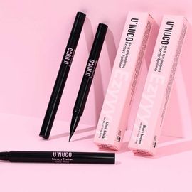 U'NUCO Ezyyyyy Eyeliner 0.5g Long Lasting Waterproof Ultra Slim Precision Liquid Brush Tip Pen K-Bea..