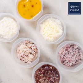 GIORNO FELICE EasyCook Frozen Rice Storage Container Microwave Safe BPA Free Dishwasher Safe _ Made in Korea