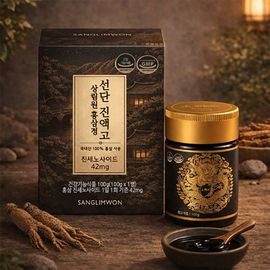 Sanglimwon Korean Red Ginseng Extract Seondan Jinackgo High Potency 42mg Ginsenosides Immunity Vitality 100g _ Made in Korea