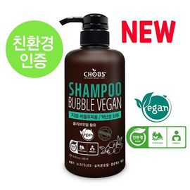 CHOBS Eco Friendly Vegan Foaming Shampoo 500ml Sub-Acidic Scalp Care _ Made in Korea