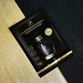O21 Premium Black Swan Galactomyces Vitamin C Mask 10 Sheets Anti-Aging Brightening Microfiber Sheets _ Made in Korea