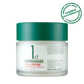 DERMASHARE First Cica Peptide Soothing Cream 70ml Blemish Clear Hydrating Barrier Care _ Made in Korea