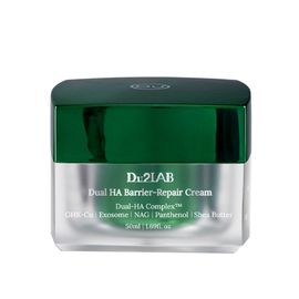 Du2LAB Dual HA Barrier Repair Cream 50ml Shea Butter Beta Glucan Panthenol Skin Barrier Hydrating Moisturizer _ Made in KOREA