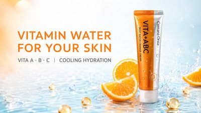 Vitamins A, B and C in One: Coreana Orsia VITA+ABC Deep Water Orange Cream