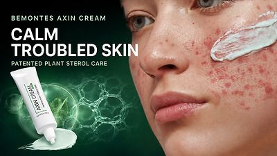 Lightweight Soothing Care for Acne-Prone Skin: Bemontes Axin Cream