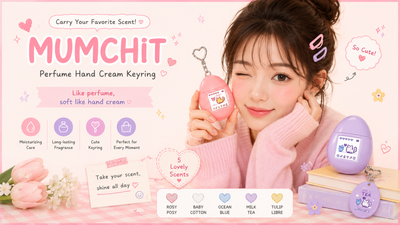 Experience Korea's Beloved Fragrance with MUMCHIT Perfume Hand Cream