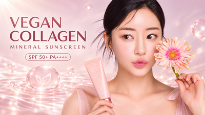 100% Mineral UV Protection Meets Vegan Collagen Firming Care