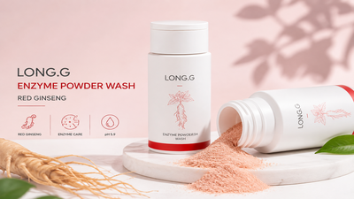 Korean Red Ginseng for Your Face? Discover the 10% Red Ginseng Enzyme Powder Wash