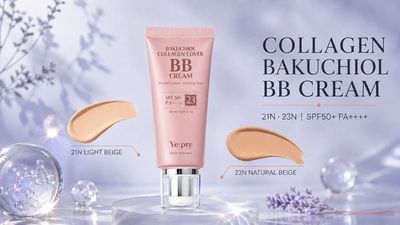Lightweight Natural Coverage with Ye:pre Bakuchiol Collagen Cover BB Cream