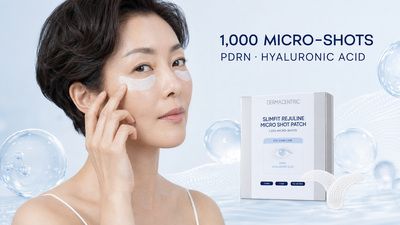 Targeted Eye Care with Approximately 1,000 Micro-Shots: DERMACENTRIC Slimfit Rejuline Micro Shot Patch