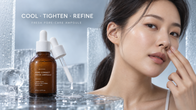 Refine the Look of Enlarged Pores with BRAVITY Kakagent Pore Reactor 40ml