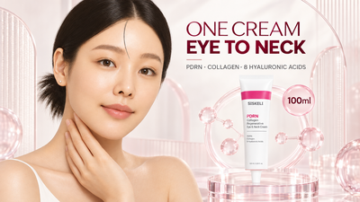 From Eyes to Neck: Generous Firming Care with SISKELI PDRN Collagen Eye & Neck Cream