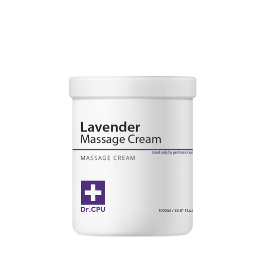 Dr. CPU Lavender Massage Cream 1000ml – Deep Moisture & Aromatherapy Skin Soothing Care _ Made in Korea