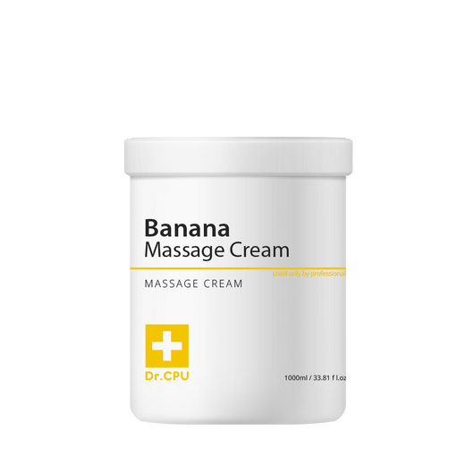 Dr. CPU Banana Massage Cream 1000ml – Nourishing & Firming Moisture Care _ Made in Korea