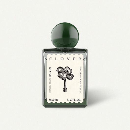 Grapen Tattoo Perfume™ CLOVER 50ML _Long Lasting Fresh Floral Fragrance _ Made in Korea