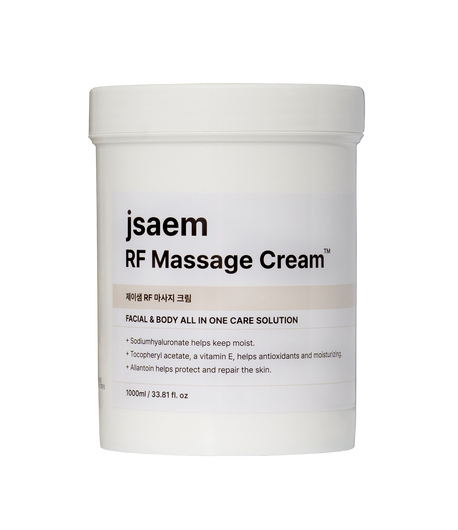 JSAEM RF Massage Cream 1,000ml _ Face & Body All-in-One Moisturizing Cream _ Maed in Korea