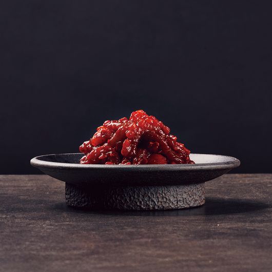 Ueuimi Premium Korean Salted Octopus (Nakji Jeot) 400g – Traditional Jeotgal, Low-Salt Aged Seafood with Korean Green Plum Extract _ Made in Korea