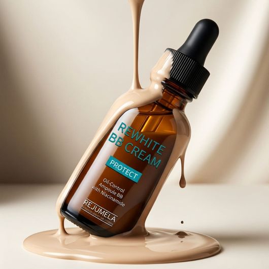REJUMELA Re-White BB Cream 30ml – Dual-Functional Medical BB for Tone-Up, Spot Care & Ampoule-Like Radiant Skin _ Made in KOREA