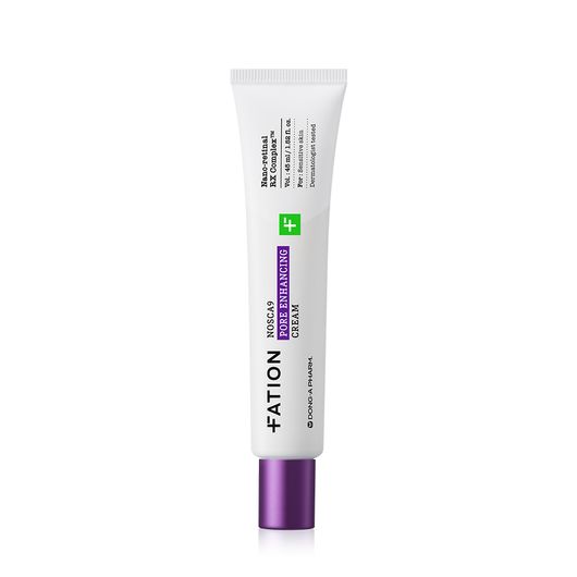 FATION NOSCA9 Trouble Pore Tightening Cream 45ml Peptide PDRN Non Greasy Sebum Control Retinal Face Cream _ Made in KOREA