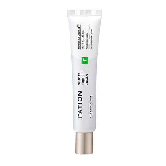 FATION NOSCA9 Trouble Cream 45ml 5-Layer Ceramide Sodium Heparin Fast Calming Refreshing Finish _ Made in KOREA
