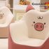 [Lieto Baby] COCO LIETO Poyu Character Baby Sofa for 1 Person, Pigping_Water Resistance, Correct Posture, Low Center Design, Toddler Sofa_Made in Korea