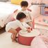 [Lieto Baby] COCO LIETO Baby Table Sofa Stool, Rose Pink_Correct Posture, Stool, Multipurpose Table, Water Resistance_Made in Korea