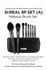 [FLALIA] SI:REAL Makeup Brush Set 8 pieces (A) _ Made in KOREA