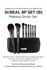 [FLALIA] SI:REAL Makeup Brush Set 8 pieces (B)_ Made in KOREA