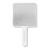 [ItColor]Hand mirrors with handles for unique users (Square Black, White)