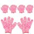 [DepotOne] FreePlay Cotton gloves for children, Pink, 5 pairs, Kids gloves for Weekend farm, Outdoor activities, Camping , 3~11 years old, No harmful substances, Anti-static play gloves _ Made in KOREA