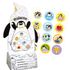 [Box Partner] Yum Yum Penguin Piggy Bank Children's Piggy Bank Coin Eating Penguin Coloring Game Sticker Nol_Made in KOREA